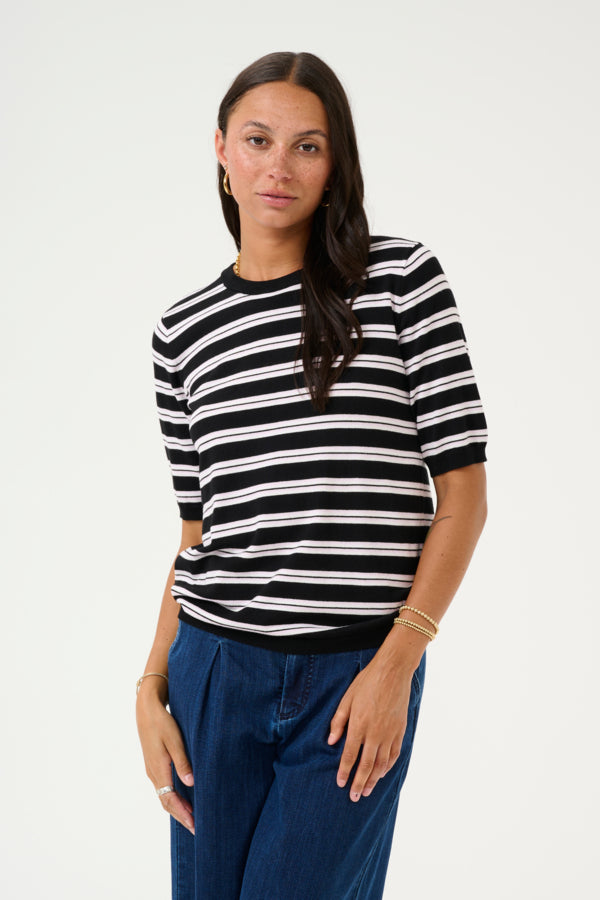 Lizza Striped Knit