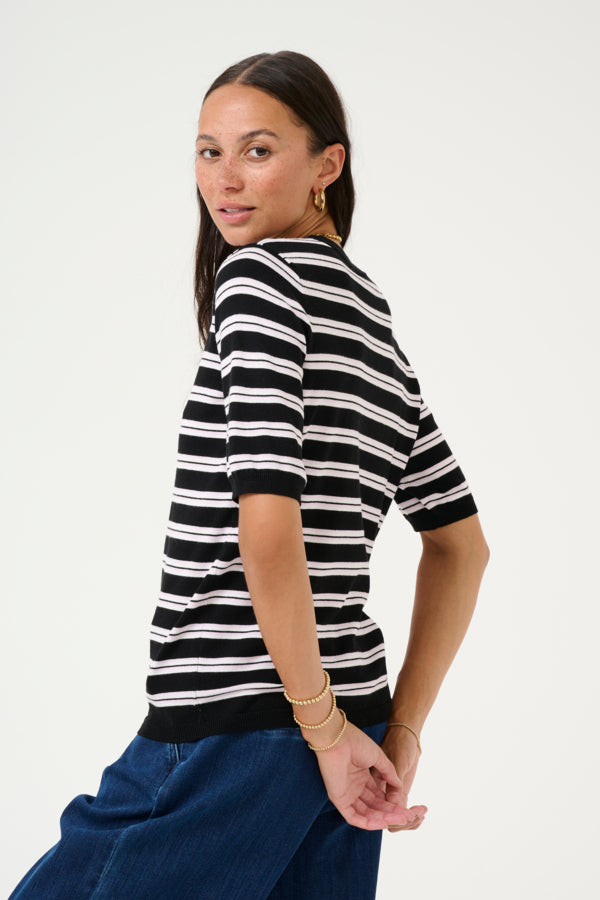 Lizza Striped Knit