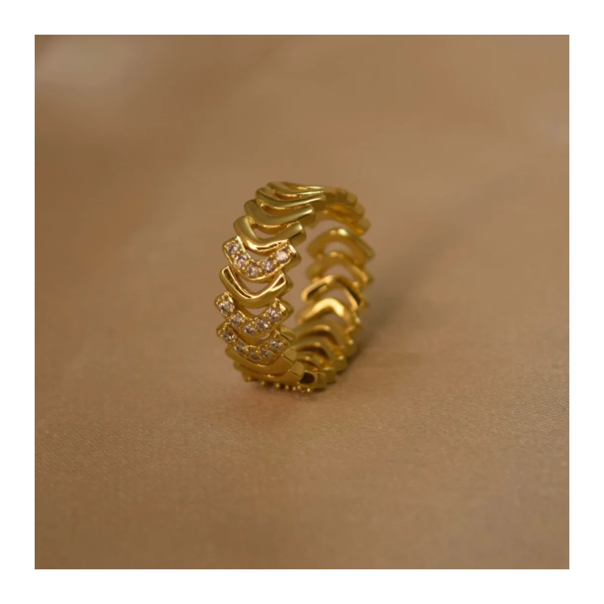 Ring - Sharon forgyldt