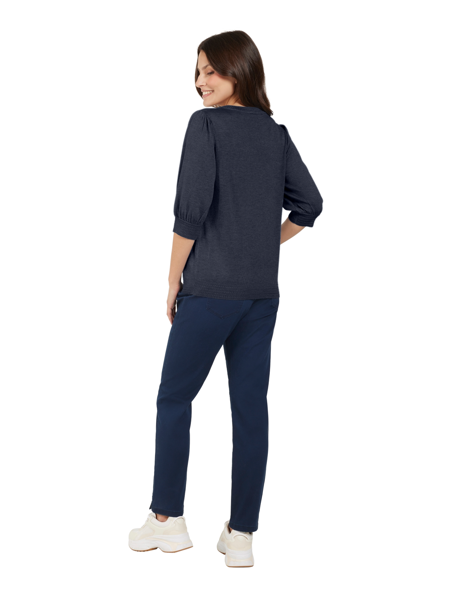 JENSEN - Sweater kortærmet