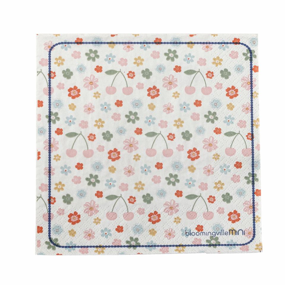 Cherry Serviet, Rosa, Mix, Papir