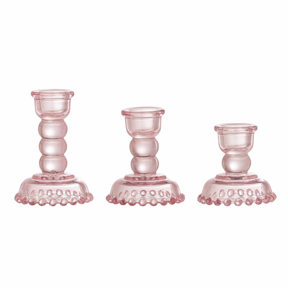Delphia Lysestage, Rosa, Glas