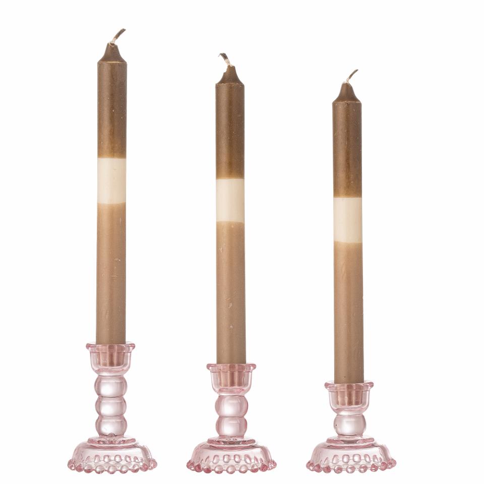 Delphia Lysestage, Rosa, Glas