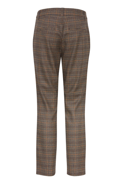 PZBINDY HW Check Pants Ankel length