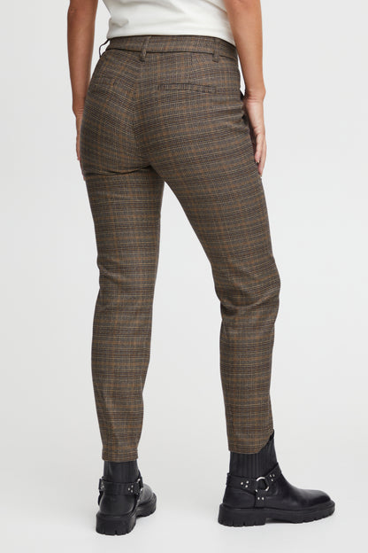 PZBINDY HW Check Pants Ankel length