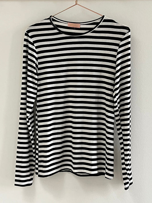Aura stripe blouse