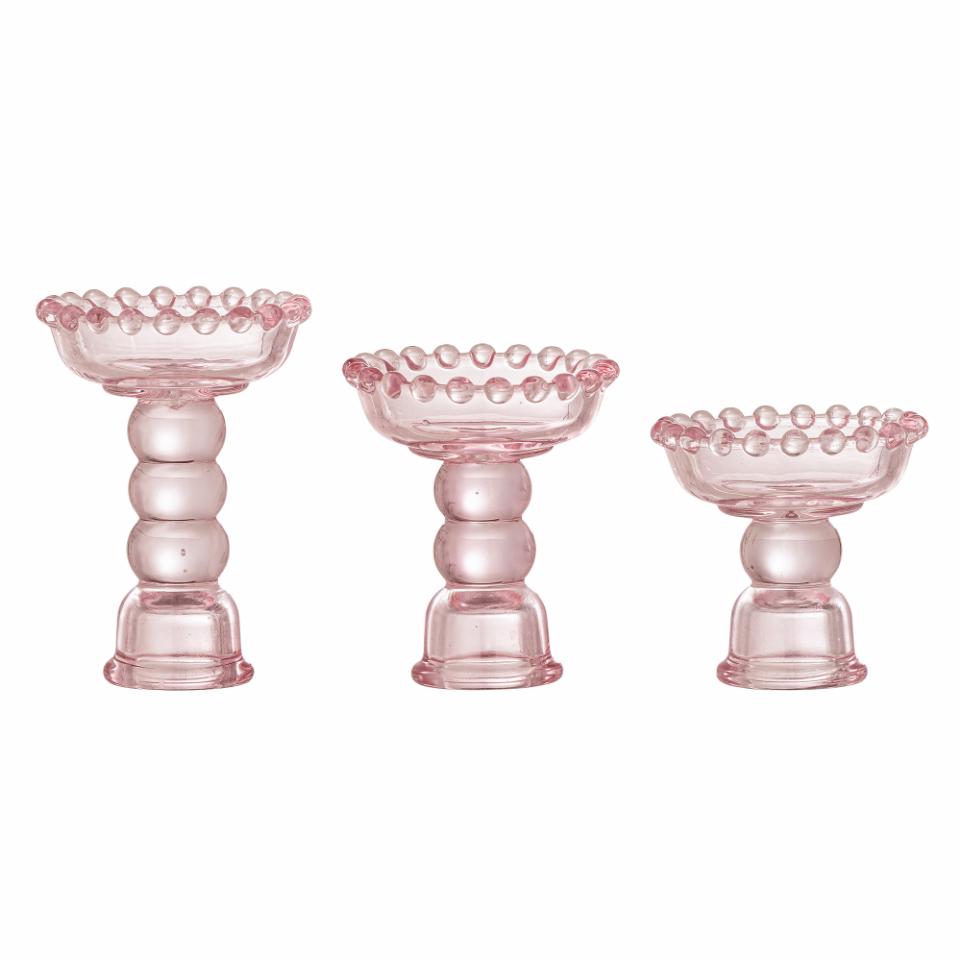 Delphia Lysestage, Rosa, Glas