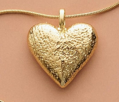 Heart Necklace - stor hjerte