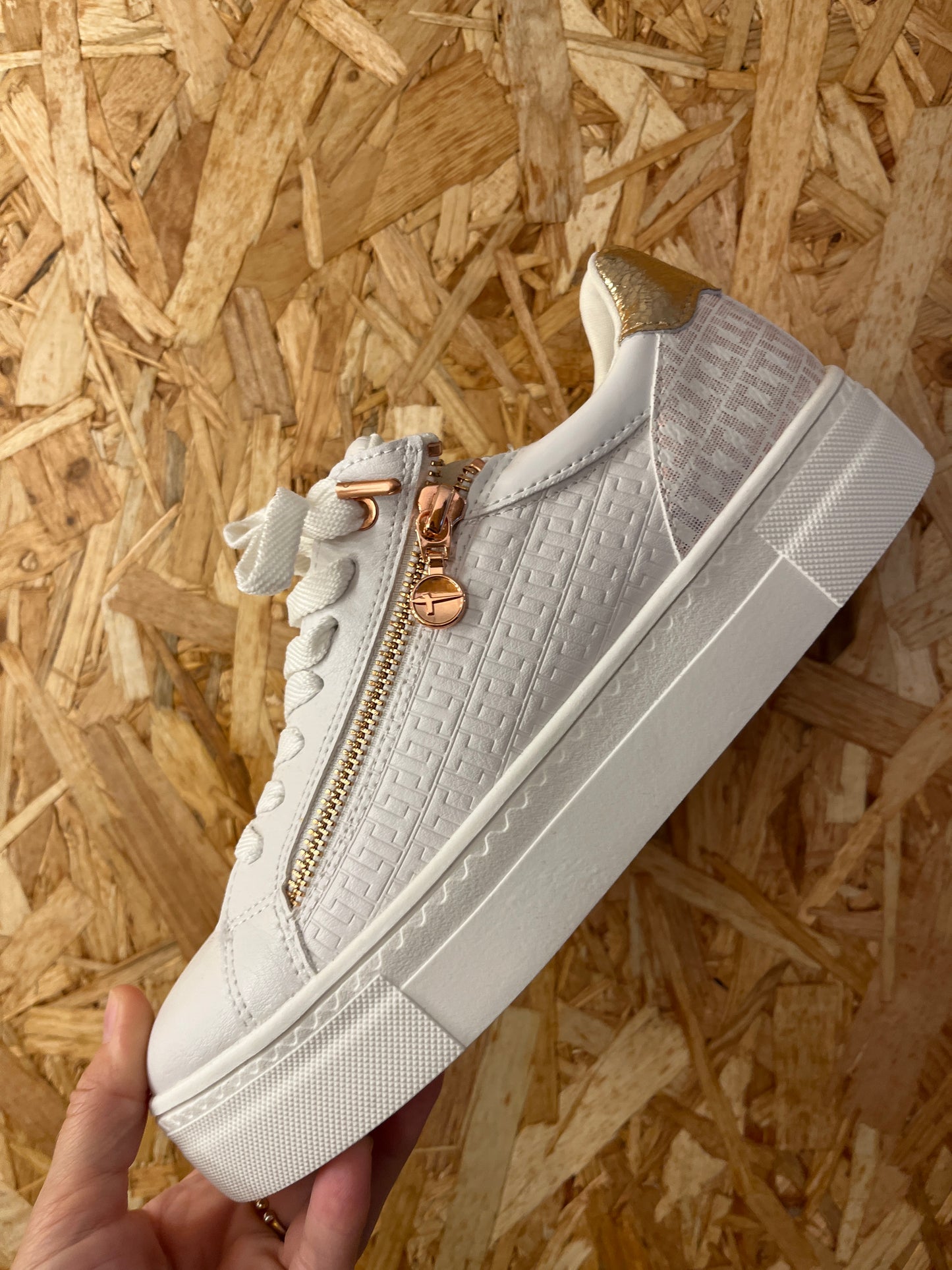 Tamaris Sneaker - White/Rosegold