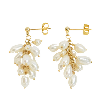 Øreringe - Monroe forgyldt